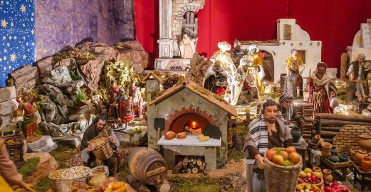 Presepe artigianale
